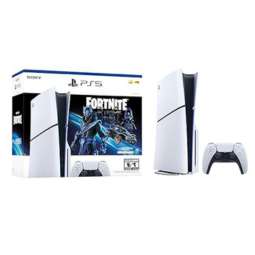 PlayStation PS5 Console - Fortnite Cobalt Star Disc Edition-RENEWED