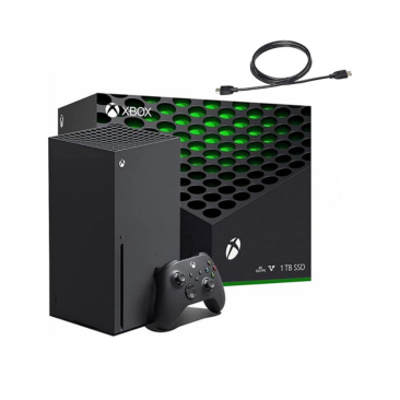 Xbox Series X - Gaming Console  - Includes Wireless Controller - 4K Gaming - 120FPS - Carbon Black
